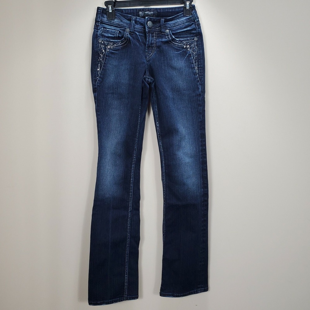 Silver Suki blue bootcut jeans womens sz 25